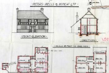 RDBP1-1266 proposed rebuilding of Beehive Colesden